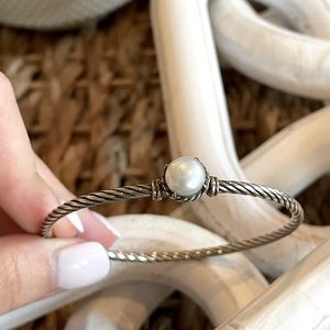 David Yurman Chatelaine Pearl bracelet 3mm